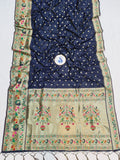 Vandita Big Border Paithani Saree Super Soft- BBZ4 C