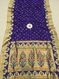 Mayura Semi Paithani Saree-  MK13 F