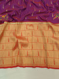 Muniya Big Border Paithani Saree-  NB56 B