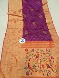 Muniya Big Border Paithani Saree-  NB56 B