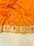 Shankari Paithani Dupatta - Golden Zari Weaving NB62 A