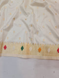 Shankari Paithani Dupatta - Golden Zari Weaving NB62 B