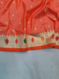 Shankari Paithani Dupatta - Golden Zari Weaving NB62 J