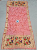 Paithani Dupatta - Golden Zari Weaving NB 11 G
