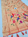 Hemashuka Paithani Saree by Shankari Paithani- NB60 B