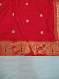 Single Muniya Pure Paithani - 100 % Pure Silk & Handwoven saree