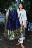 Paithani Dupatta - Golden Zari Weaving NB 11 S