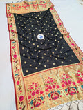 Shankari Paithani Dupatta - Golden Zari Weaving NB35 C