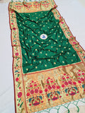 Shankari Paithani Dupatta - Golden Zari Weaving NB35 E