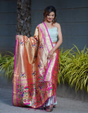 Shankari Paithani Dupatta Allover Zari NB15 A