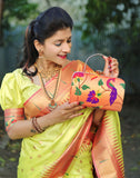 Paithani Clutch PR1 A83
