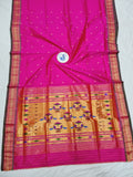 Double Pallu Paithani - 100 % Pure Silk Handloom Saree DPP1 A19