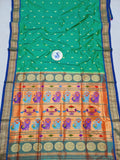 Tissue Padar Paithani - 100 % Pure Silk & Handmade saree