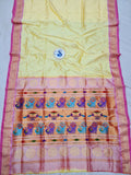 Tissue Padar Paithani - 100 % Pure Silk & Handmade saree