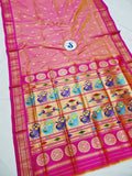 Tissue Padar Paithani - 100 % Pure Silk & Handmade saree