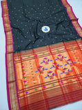 Double Pallu Paithani - 100 % Pure Silk Handloom Saree DPP1 A29