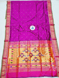 Double Pallu Paithani - 100 % Pure Silk Handloom Saree DPP1 A30