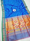 Double Pallu Paithani - 100 % Pure Silk Handloom Saree DPP1 A31