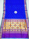 Double Pallu Paithani - 100 % Pure Silk Handloom Saree DPP1 A32
