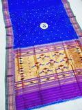 Double Pallu Paithani - 100 % Pure Silk Handloom Saree DPP1 A32