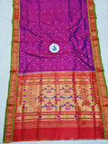 Double Pallu Paithani - 100 % Pure Silk Handloom Saree DPP1 A35