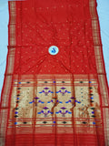 Double Pallu Paithani - 100 % Pure Silk Handloom Saree DPP1 A37