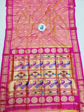 Tissue Padar Paithani - 100 % Pure Silk & Handmade saree