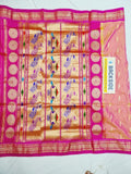 Tissue Padar Paithani - 100 % Pure Silk & Handmade saree