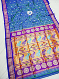 Tissue Padar Paithani - 100 % Pure Silk & Handmade saree