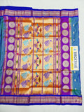Tissue Padar Paithani - 100 % Pure Silk & Handmade saree
