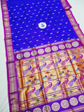 Tissue Padar Paithani - 100 % Pure Silk & Handmade saree