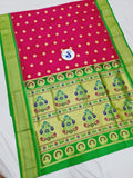 Hempriya Kadiyal Maharani Paithani saree- H2 D
