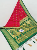 Rama Paithani saree- RF7 G
