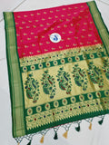 Rama Paithani saree- RF7 G