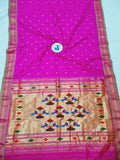 Double Pallu Paithani - 100 % Pure Silk Handloom Saree DPP1 A40