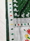 Shankari Nauvari Semi Paithani saree- 9 yards, Soft