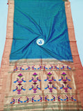 Single Muniya Paithani - 100 % Pure Silk & Handmade saree