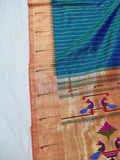 Single Muniya Paithani - 100 % Pure Silk & Handmade saree