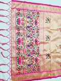 Shankari Paithani Dupatta Allover Zari NB15 A