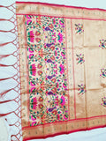 Shankari Paithani Dupatta Allover Zari NB15 B