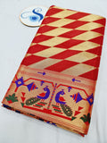 Katli Semi Paithani Saree- CH6 E