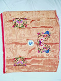 Paithani Blouse Piece - 100 % Natural Silk + zari & Handmade PPB1 M