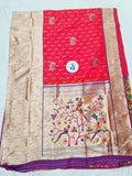 Muniya Big Border Paithani Saree- KC4 F Soft