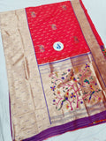 Muniya Big Border Paithani Saree- KC4 F Soft