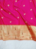 Triple Muniya Paithani - 100 % Natural Silk & Handmade saree