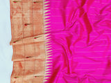 Triple Muniya Paithani - 100 % Pure Silk & Handmade saree