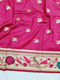 Shankari Paithani Dupatta - Golden Zari Weaving NB35 I