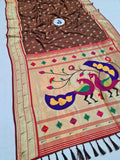 Morni Double Muniya Paithani Saree NB40 C