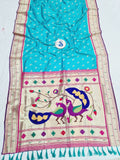 Morni Double Muniya Paithani Saree NB40 G