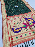 Morni Double Muniya Paithani Saree NB40 I